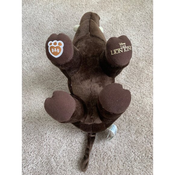 Disney The Lion King Pumbaa Plush Stuffed Animal Build‎ A Bear - Picture 6 of 13